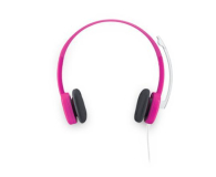 Logitech H150 Cranberry z mikrofonem - 71627 - zdjęcie 2